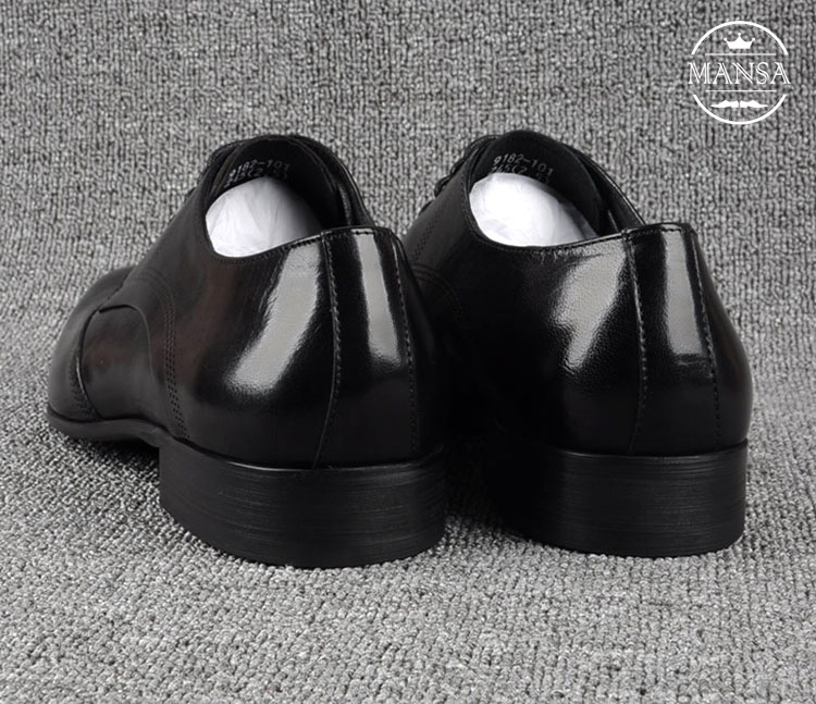 Giày da nam cao cấp Derby Wingtip M157