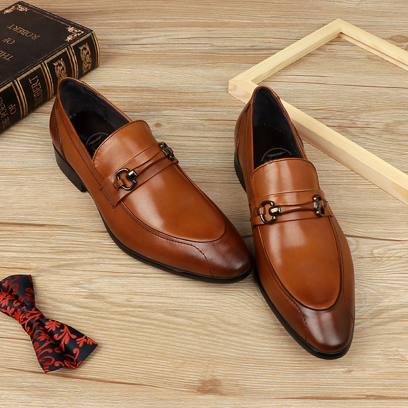 Giày lười nam da bò cao cấp M205V