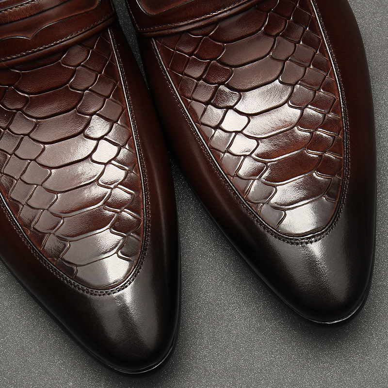 Mô tả sản phẩm giày công sở nam lười M214