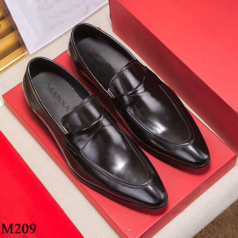 Giày lười da nam cao cấp Mansa
